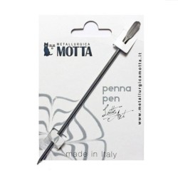 Motta Penna Latte Art - Accessorio Barista in Acciaio Inox