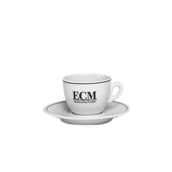 ECM CAPPUCCINO CUPS WITH SAUCERS - SET OF 6