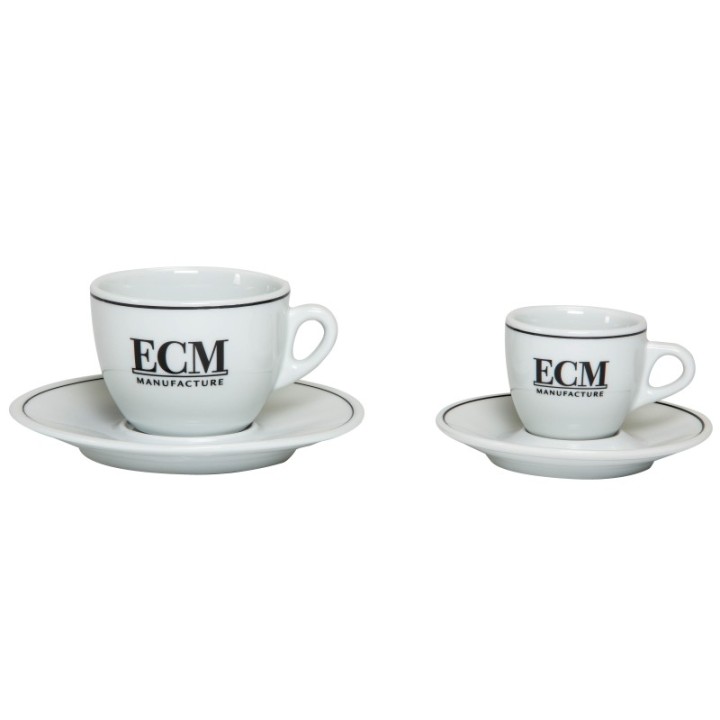 ECM ESPRESSO CUPS WITH SAUCERS - SET OF 6 - 2