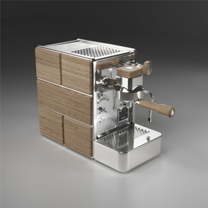 STONE MINE PREMIUM WOOD ESPRESSO MACHINE