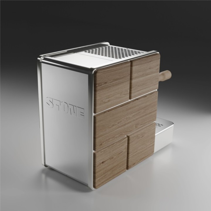 STONE MINE PREMIUM WOOD ESPRESSO MACHINE - 3