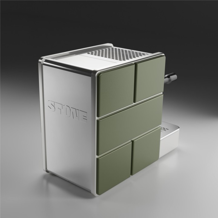Stone Mine Espresso Machine - Uk Plug - 3