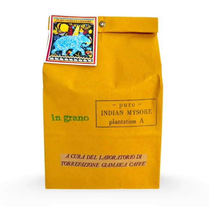 LABORATORIO DI TORREFAZIONE GIAMAICA CAFFÈ PURO INDIAN MYSORE WHOLE BEANS 0.5 KG