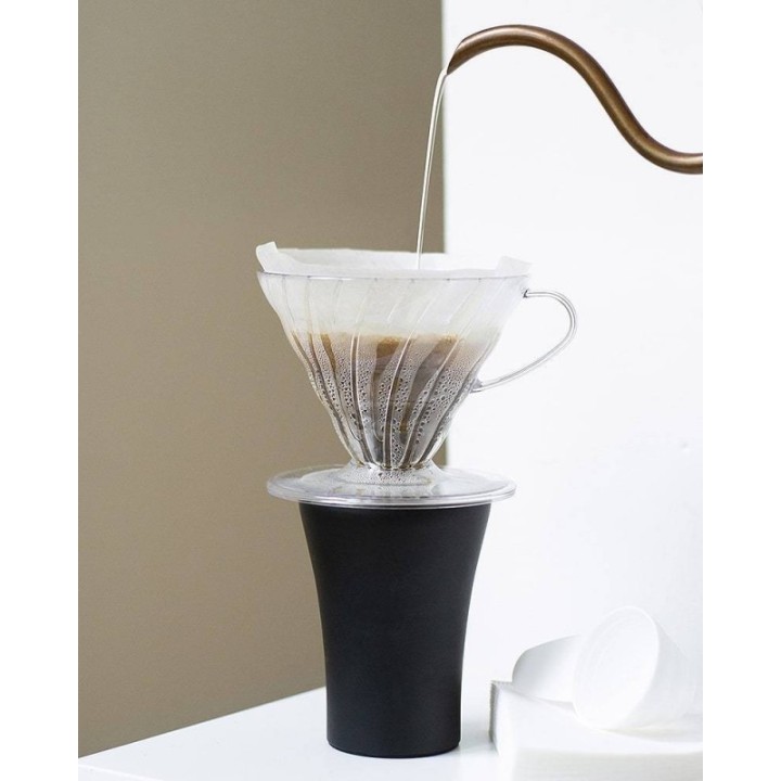 HARIO DRIPPER V60 02 TRANSPARENT - 2