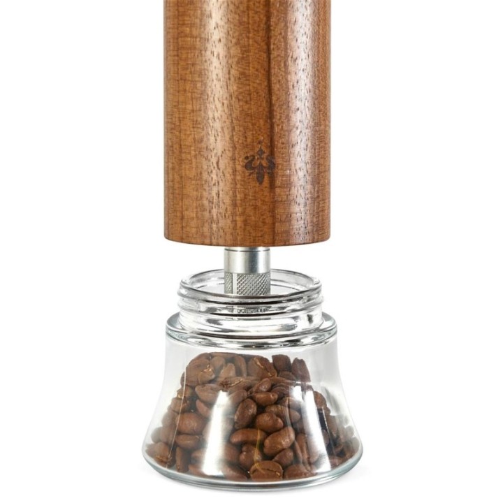 EUREKA BABY HAND GRINDER WALNUT & GLASS - 2