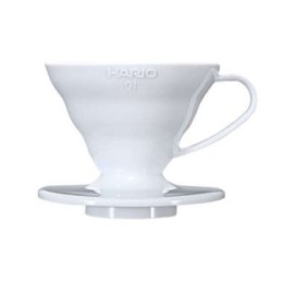HARIO DRIPPER V60 01 PLASTICA BIANCO