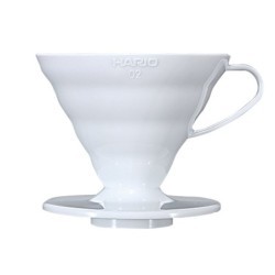 Hario Dripper v60 02 Plastica Bianco
