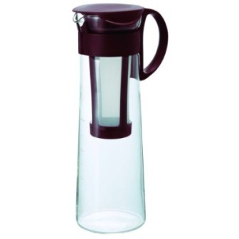 HARIO WATER BREW COFFEE POT BROWN