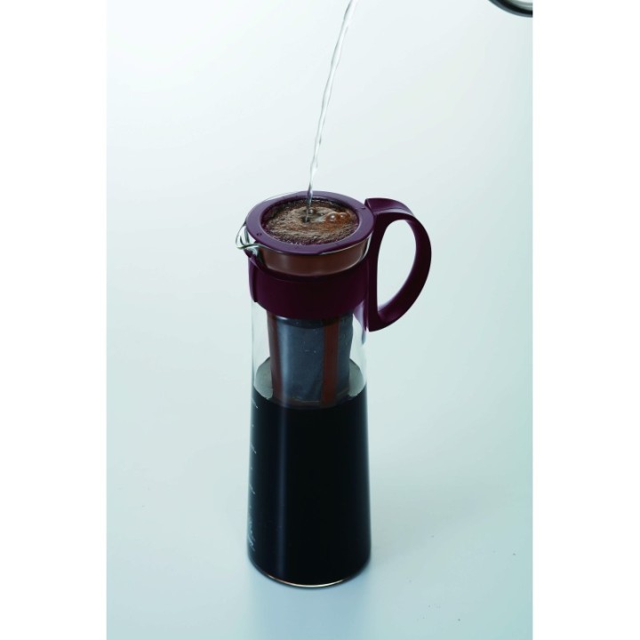 HARIO WATER BREW COFFEE POT BROWN - 2