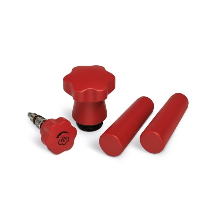 LA PAVONI KIT MANILLAS EN MADERA ROJA