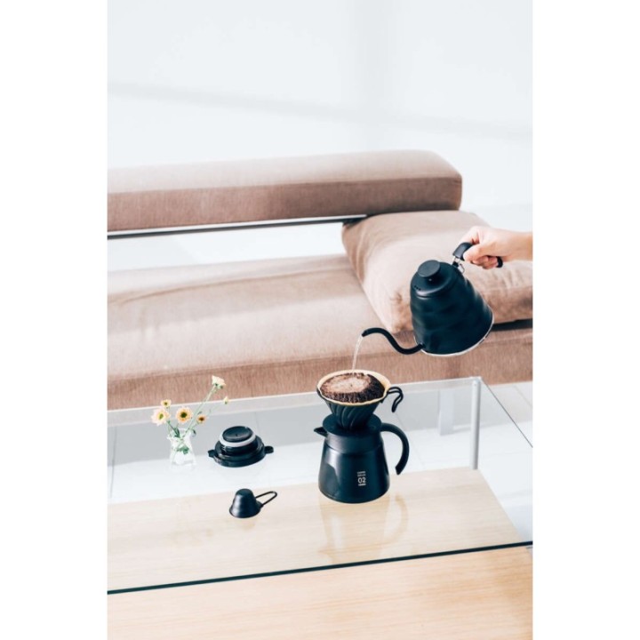 HARIO V60 DRIP KETTLE "BUONO" MATTE BLACK - 2