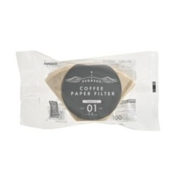 HARIO FILTRI CARTA BIANCHI PER DRIPPER PEGASUS 01M 100 PZ