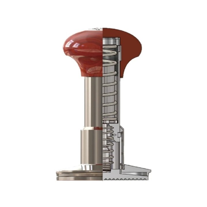 THE FORCE TAMPER DYNAMOMETRIC TAMPER 58.5mm FLAT BASE - 4