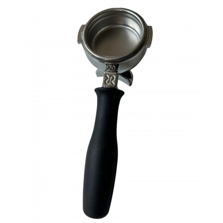 RANCILIO PORTAFILTER DOUBLE SPOUT SILVIA PRO X/22 RUBBER HANDLE - 2