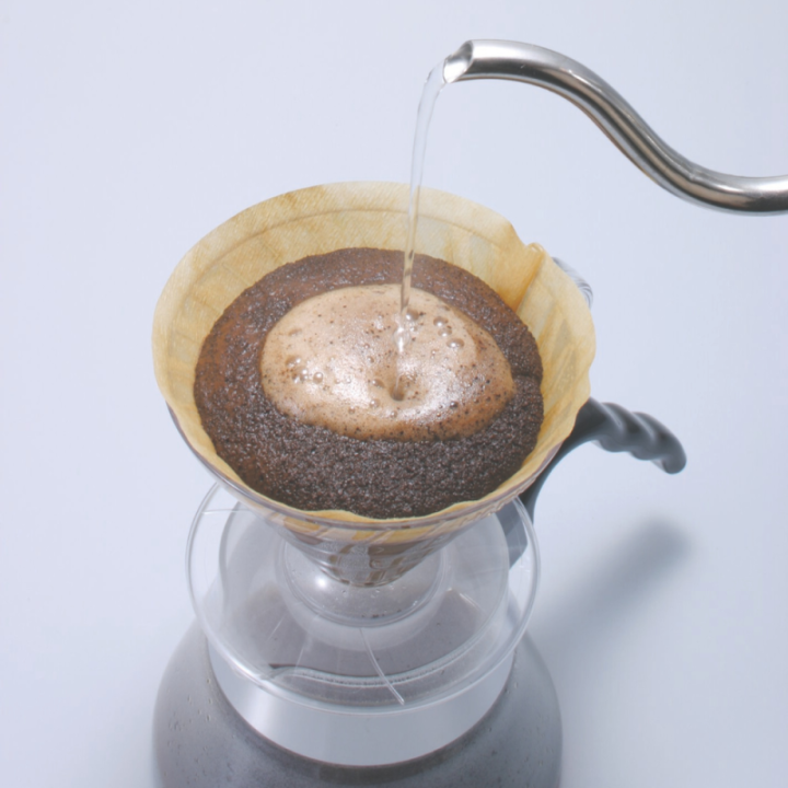 Hario Coffee Dripper V60 03 Clear (plastic) - 3