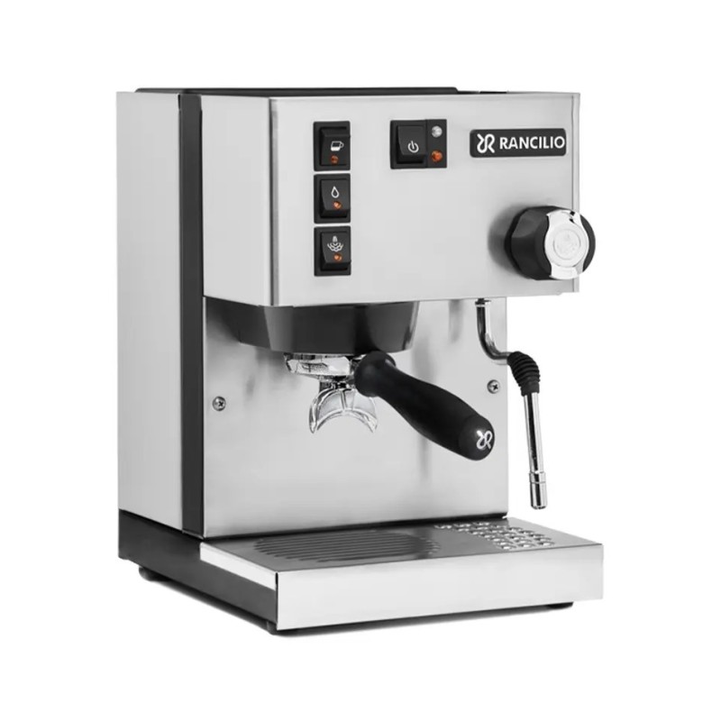 Rancilio Silvia V6 + Eureka Mignon Manuale Espresso Bundle