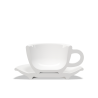 Clubhouse Tulip 210cc - Tazza Cappuccino in Porcellana