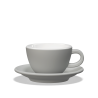 clubhouse tulip 210cc – taza de cappuccino de porcelana