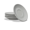 Clubhouse Tulip Cappuccino Cup 210cc - Porcelain & Saucer