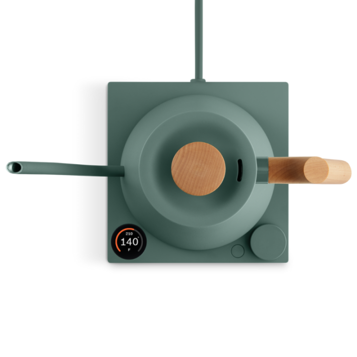 FELLOW STAGG EKG PRO SMOKE GREEN ELECTRIC KETTLE - 4