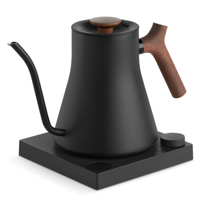 FELLOW STAGG EKG PRO ELECTRIC KETTLE BLACK + WALNUT HANDLE - 3