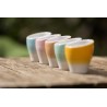 Clubhouse Volcano Espresso Cups 70cc - Porcelain Set of 2