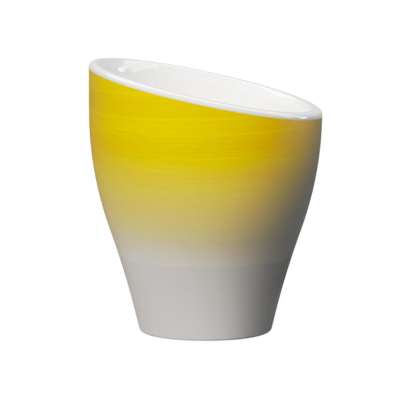 clubhouse volcano 70cc – set de 2 tazas espresso de porcelana