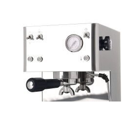 La Pavoni Casabar Steel Espresso Machine - Compact Design