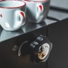 La Pavoni Casabar PID Black Espresso Machine - Brass Boiler