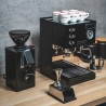 La Pavoni Casabar PID Black Espresso Machine - Brass Boiler