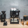 La Pavoni Casabar PID Black Espresso Machine - Brass Boiler