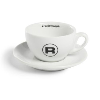 Rocket ハッシュタグカプチーノカップホワイト-6個セット