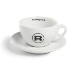 Rocket Hashtag Cappuccinotassen Weiß - 6er-Set