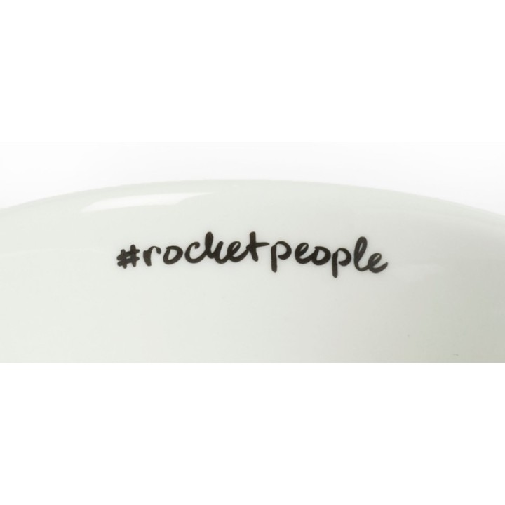 ROCKET HASHTAG CAPPUCCINO CUPS WHITE - SET OF 6 - 2
