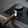 weber workshops buck – portafiltro sin fondo con mango de teca