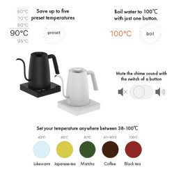 Hario Lyra Electric Gooseneck Kettle 800 ml