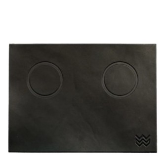 WEBER WORKSHOPS LEATHER TAMPING MAT ONYX