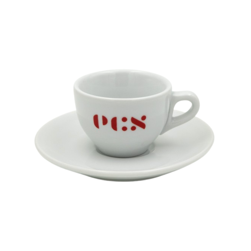 Tazza Espresso ECS - Set di 6 con Piattino