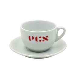 Tazza Cappuccino ECS - Set di 6 con Piattino