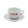 ECS Cappuccino Cup with Saucer - Set of 6