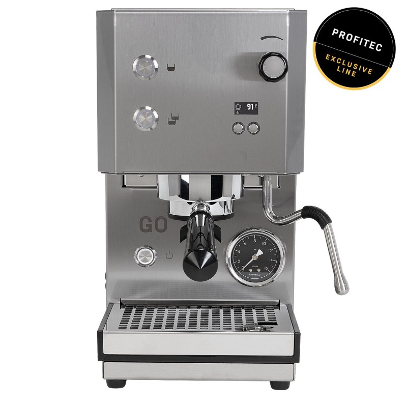 Profitec GO 2.0 Espresso Machine – OLED, Pre-Infusion