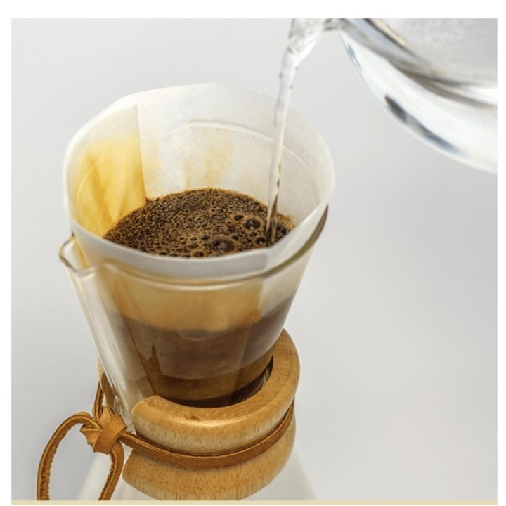 CHEMEX UNFOLDED HALF MOON PAPER FILTERS FP-2 100 PCS - 3