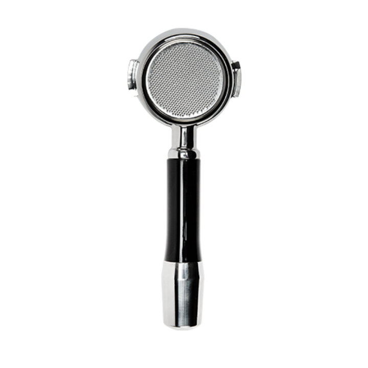 ECM BOTTOMLESS PORTAFILTER INOX WITH LOGO - 2