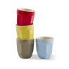 LA MARZOCCO X POLSPOTTEN LATTE CUP POLYGON SET OF 4