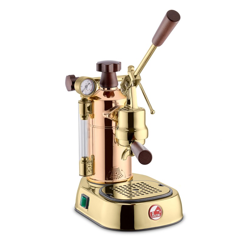 La Pavoni Professional Rame Gold | Lever Machine | ECS