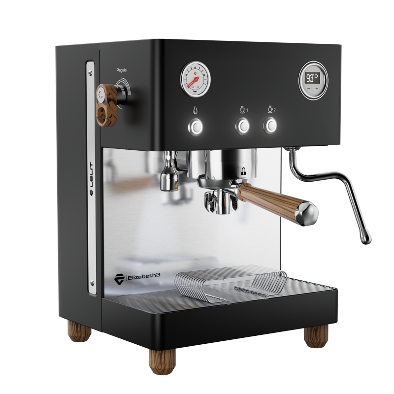 Lelit Elizabeth3 PL92T3 Black | Dual Boiler, Pagaia | ECS