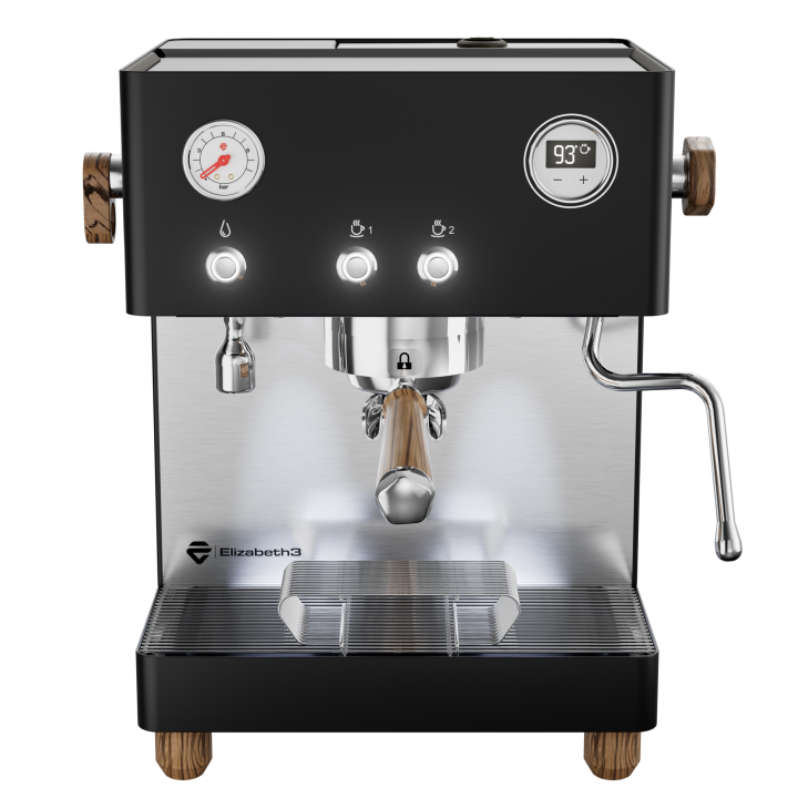 Lelit Elizabeth3 PL92T3 Black Espresso Machine - 2