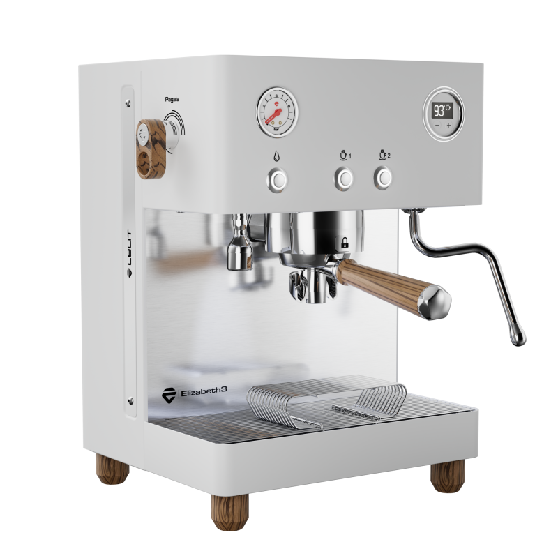 Lelit Elizabeth3 PL92T3 White | Dual Boiler, Pagaia | ECS