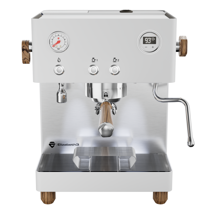 Lelit Elizabeth3 PL92T3 White Espresso Machine - 2