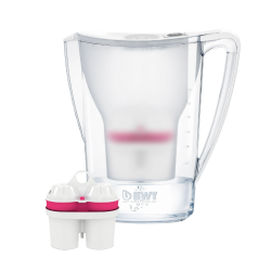 BWT Aqualizer 2.6L Pitcher White - Water Filtration